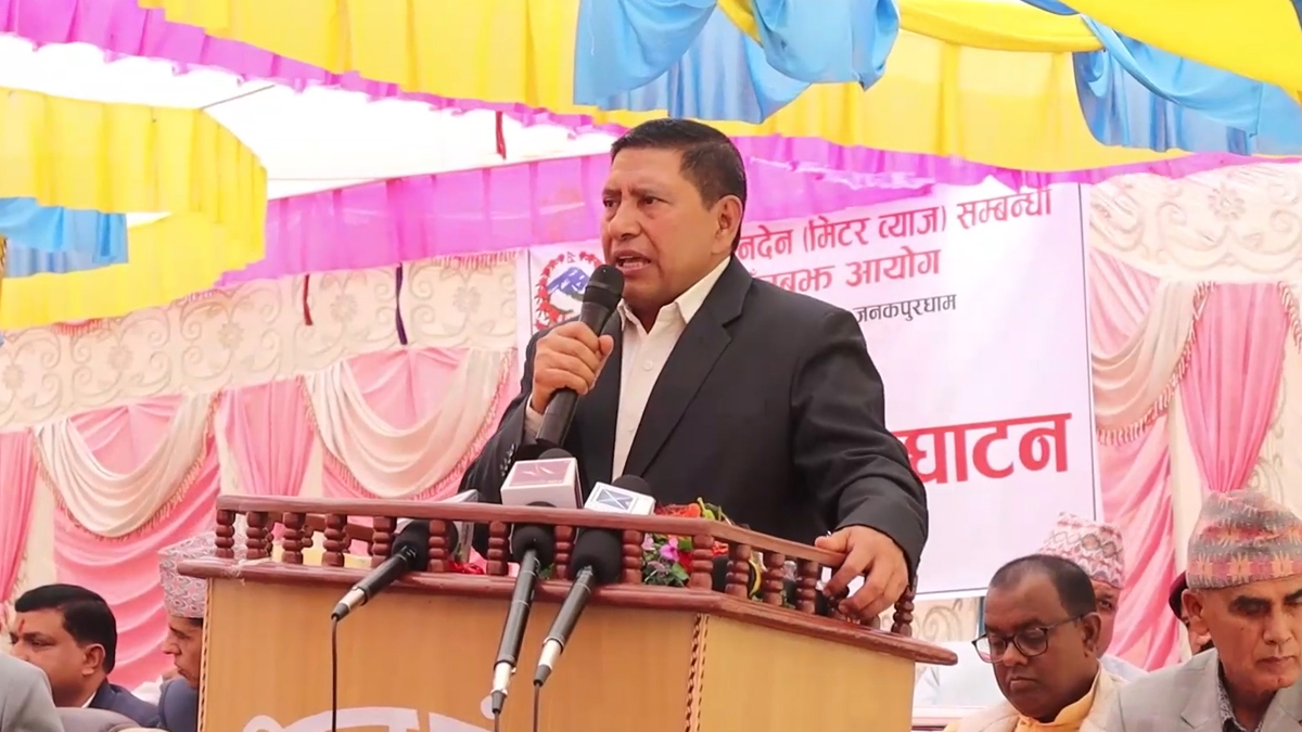 मिटरब्याजको हकमा सरकार सदैव कठोर भएर प्रस्तुत हुन्छ : उपप्रधानमन्त्री श्रेष्ठ